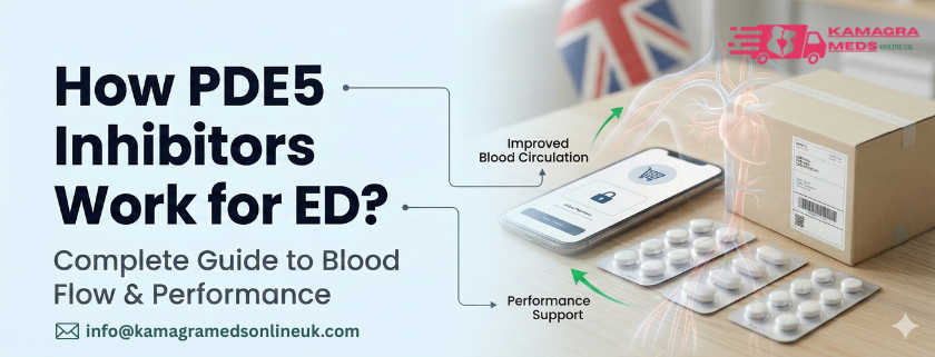 How Do PDE5 Inhibitors Work for ED? (Complete Guide)