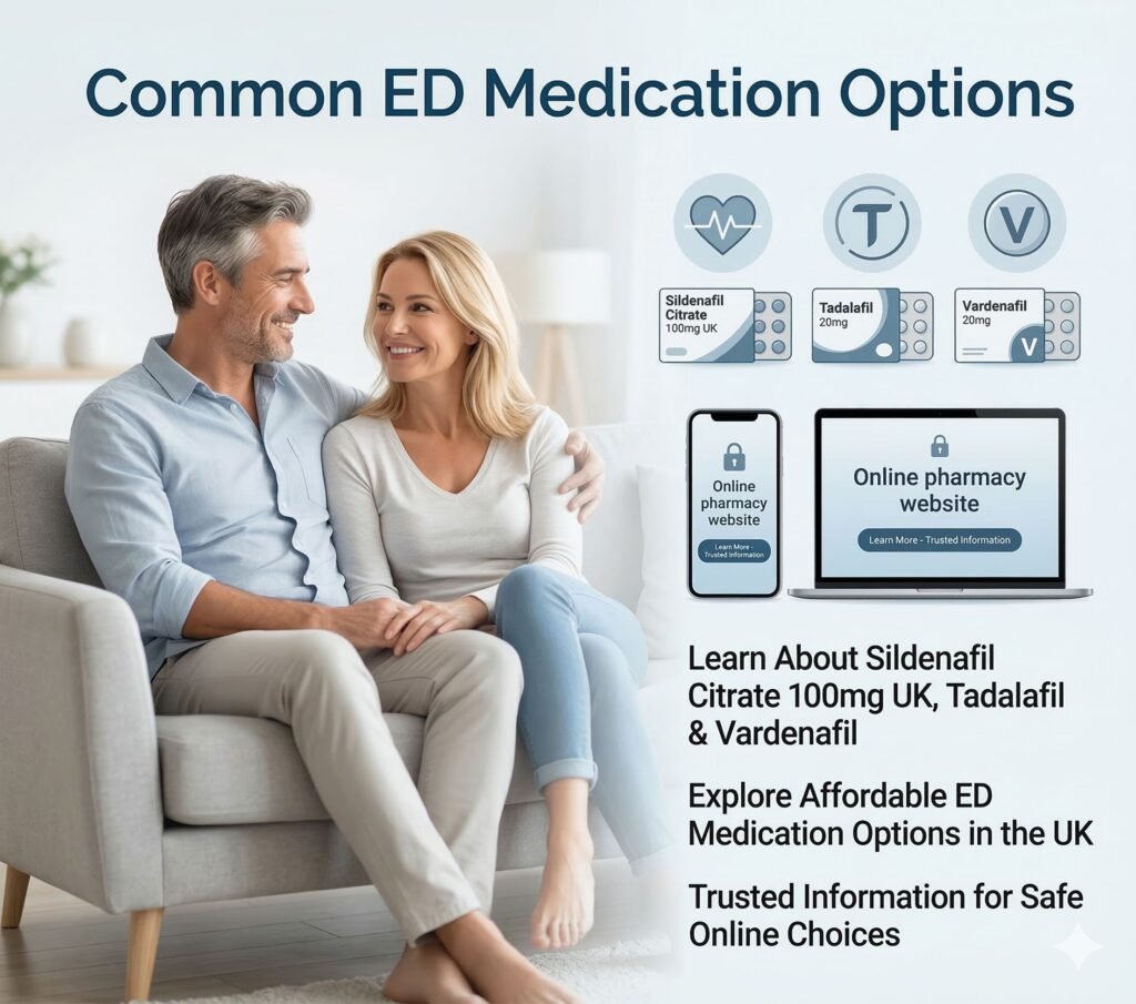 Common ED Medication Options UK