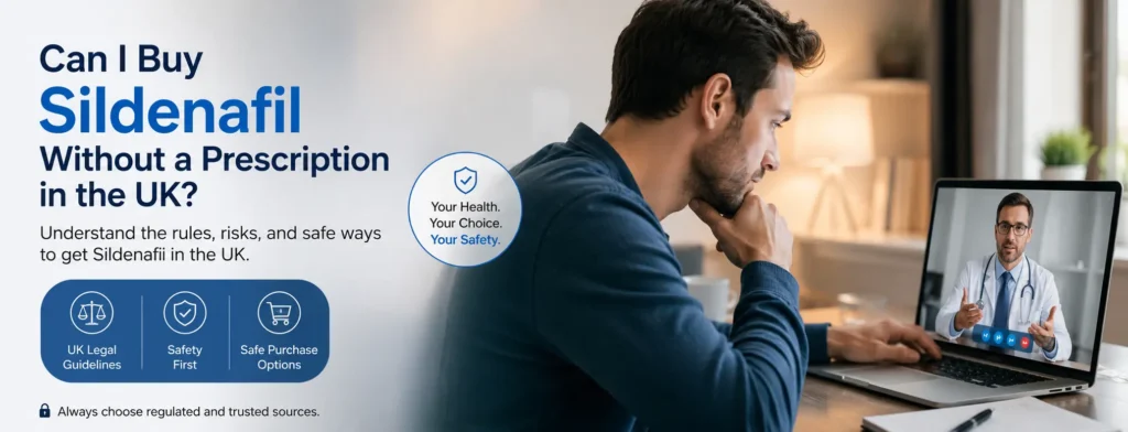 Can I Buy Sildenafil Without a Prescription in the UK