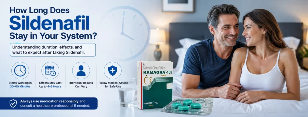 How Long Does Sildenafil Stay in Your System