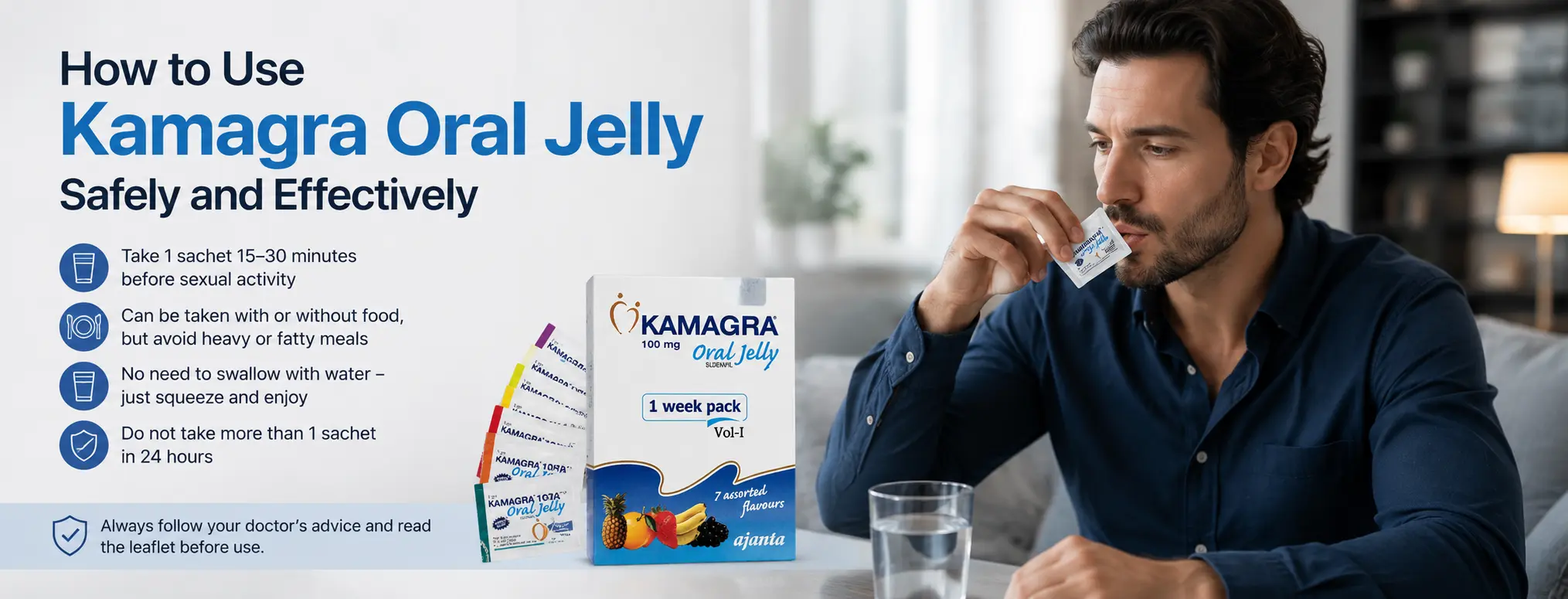 How to Use Kamagra Oral Jelly Safely and Effectively