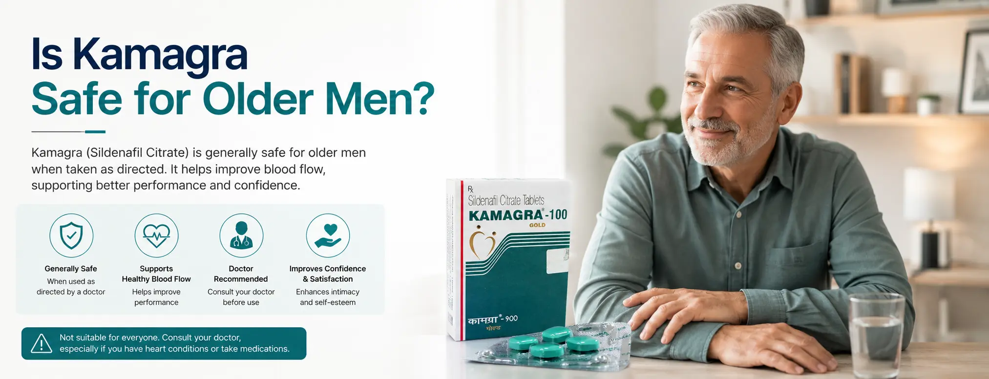 Is Kamagra Safe for Older Men