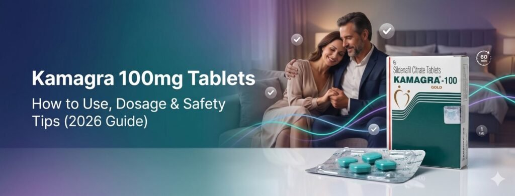 Kamagra 100mg Tablets: How to Use, Dosage & Safety Tips (2026 Guide)