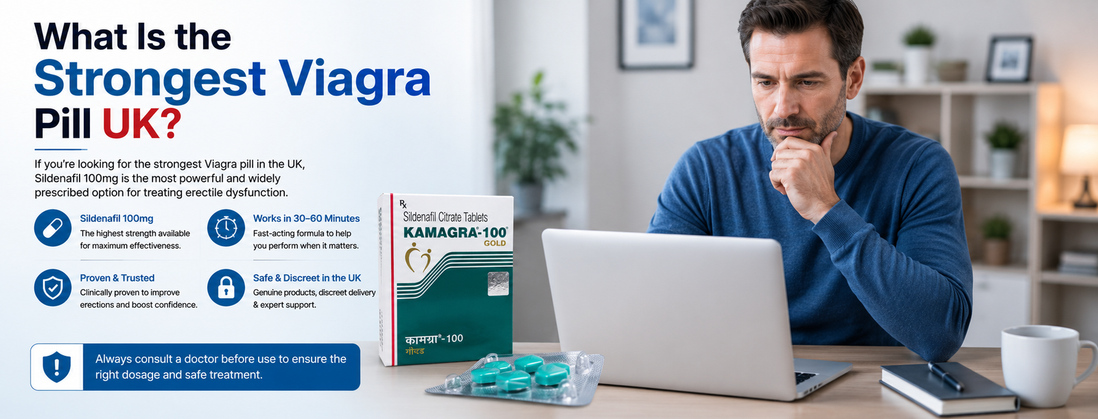What Is the Strongest Viagra Pill UK