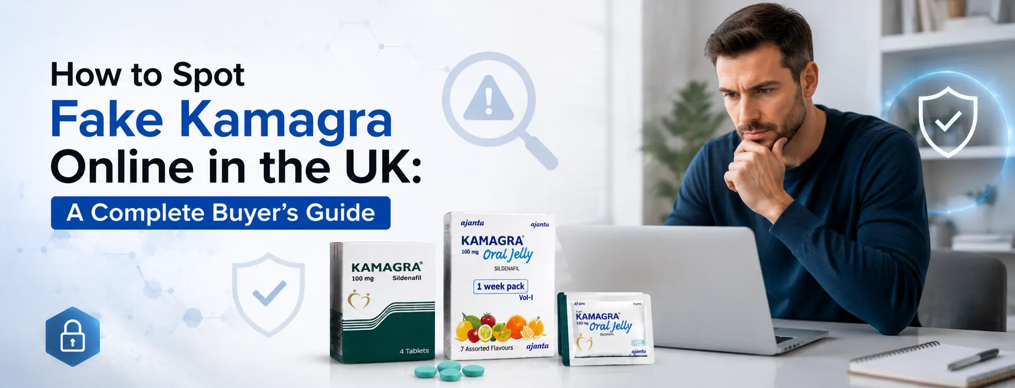 How to Spot Fake Kamagra Online in the UK