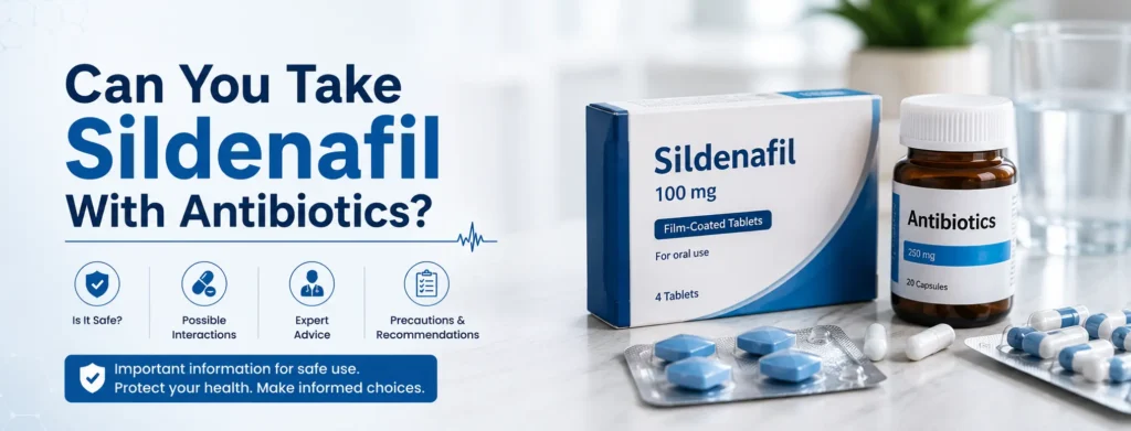 Can You Take Sildenafil With Antibiotics?