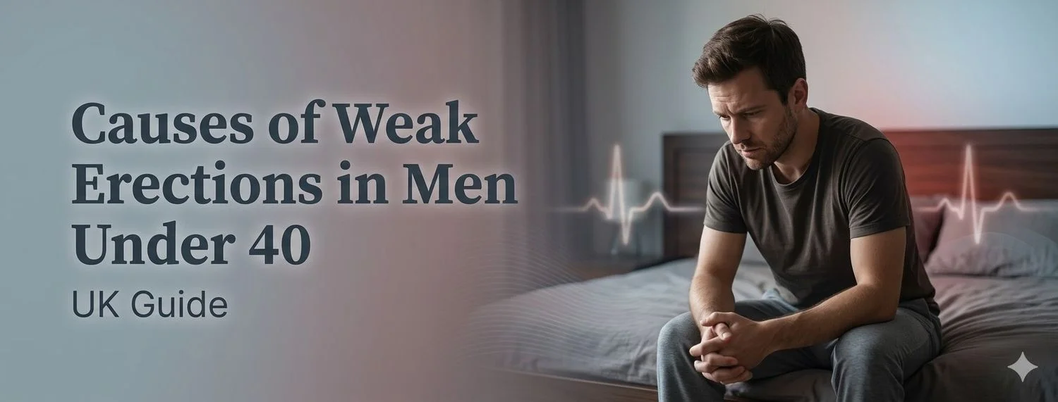 Causes of Weak Erections in Men Under 40 (UK Guide)