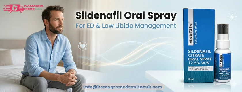 Sildenafil Oral Spray Management Of Erectile Dysfunction & Low Libido