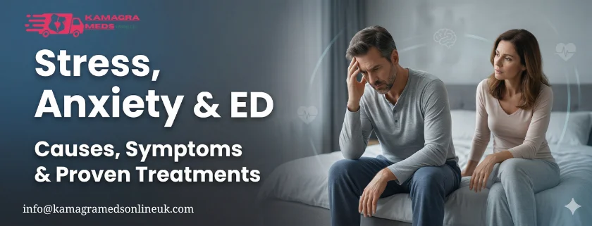 Stress, Anxiety and Erectile Dysfunction: Causes, Symptoms & Proven Treatments
